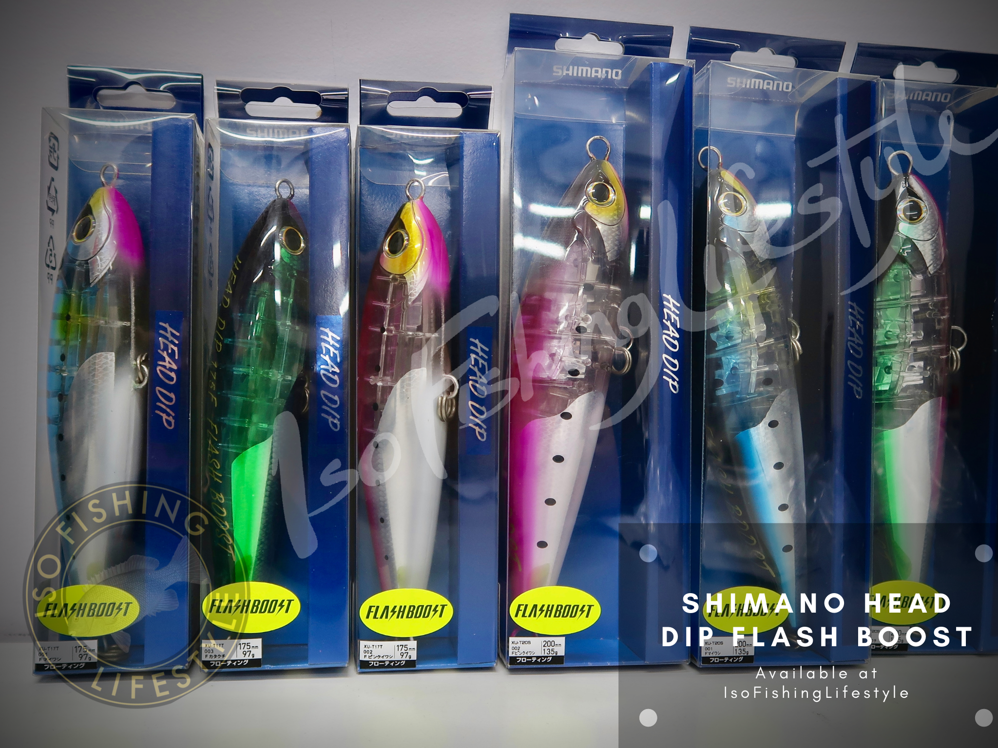 Shimano Ocea Head Dip 175F 97g Flash Boost 3 Shimano Ocea Head Dip 175F 97g Flash Boost