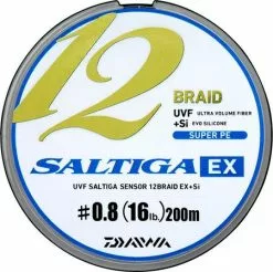 Daiwa New Saltiga 12 EX UVF Braid PE Line