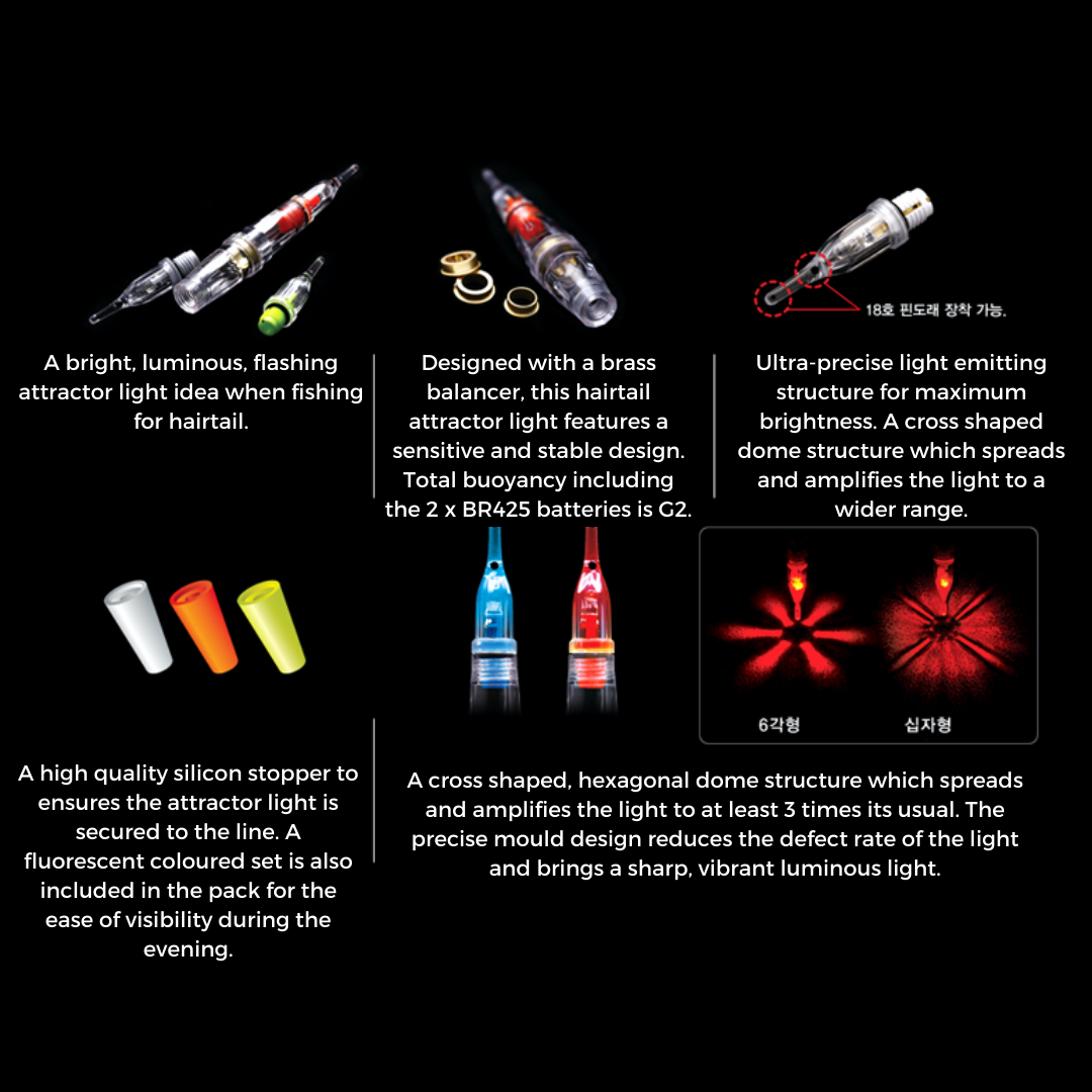 Arrk Twin Lamp Hairtail Attracter Light (S) TI-11 4 Arrk Twin Lamp Hairtail Attracter Light (S) TI-11 - Image 2