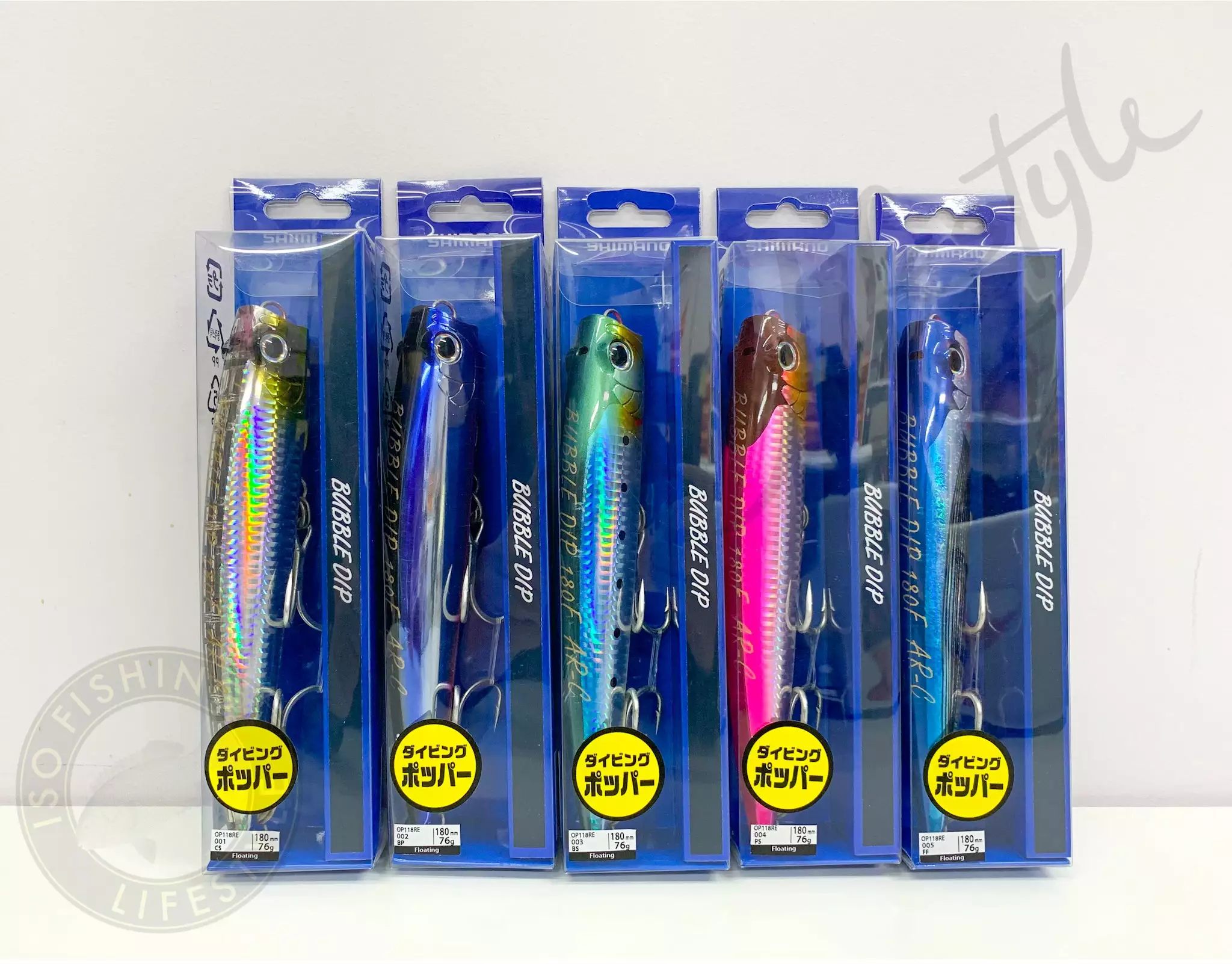 Shimano Ocea Bubble Dip 180mm 76g 3 Shimano Ocea Bubble Dip 180mm 76g