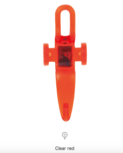 Daiwa Lure Hook Keeper (2 Sizes) -Hot Sale Fishing Rods Shop DaiwaLureHookKeeperClearRed