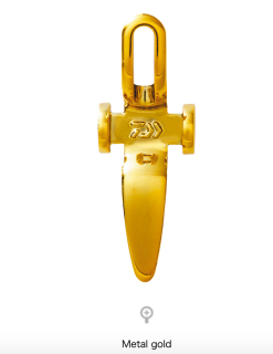 Daiwa Lure Hook Keeper (2 Sizes) -Hot Sale Fishing Rods Shop DaiwaLureHookKeeperMetalGold