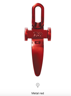 Daiwa Lure Hook Keeper (2 Sizes) -Hot Sale Fishing Rods Shop DaiwaLureHookKeeperMetalRed