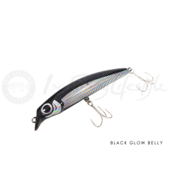 FCL Labo HRTM 135A Floating Jerkbait Minnow -Hot Sale Fishing Rods Shop FCLLABOCSPBLACKGLOWBELLY
