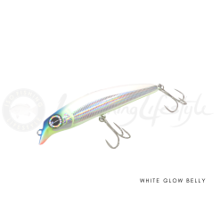 FCL Labo HRTM 135A Floating Jerkbait Minnow -Hot Sale Fishing Rods Shop FCLLABOCSPWHITEGLOWBELLY