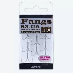 BKK FANGS-63 3x Treble Hooks BT663-UA