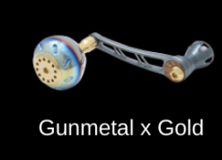 Livre Power Handle 70-75 (Daiwa Compatible) -Hot Sale Fishing Rods Shop Gunmetal x Gold 403a75aa b72d 45ad 8261 54ef2ed49cd8