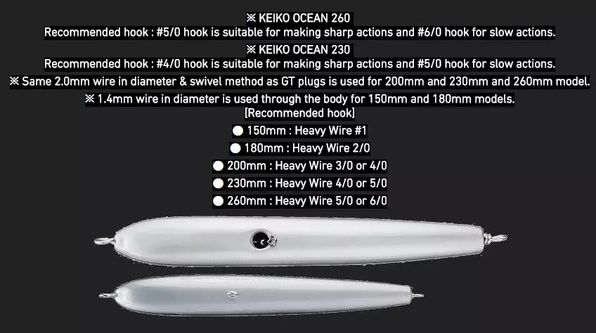 Hots Keiko Ocean Stickbait 90g 200mm 6 Hots Keiko Ocean Stickbait 90g 200mm - Image 4