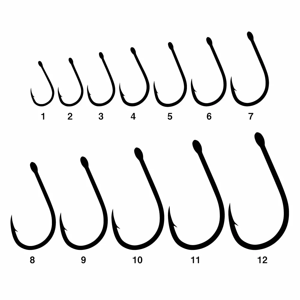 Gamakatsu Chinu Ring Eye NSB Black Hook 4 Gamakatsu Chinu Ring Eye NSB Black Hook - Image 2