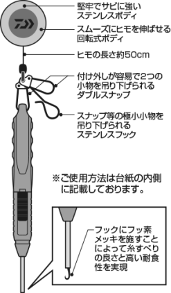 Daiwa Lure Knotter LS With Clip On Reel -Hot Sale Fishing Rods Shop LureKnotterLS cut11