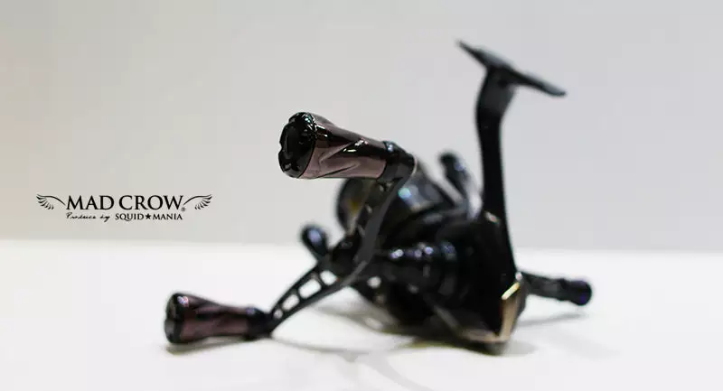 2021 Squid Mania MAD CROW 100 Limited Edition Double Handle All BLACK Forte (IP Brown) 5 2021 Squid Mania MAD CROW 100 Limited Edition Double Handle All BLACK Forte (IP Brown) - Image 3