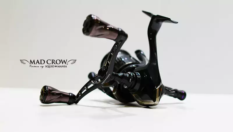 2021 Squid Mania MAD CROW 100 Limited Edition Double Handle All BLACK Forte (IP Brown) 4 2021 Squid Mania MAD CROW 100 Limited Edition Double Handle All BLACK Forte (IP Brown) - Image 2