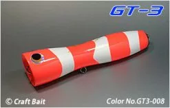 Craft Bait Craftbait GT-3 150g Handmade Popper -Hot Sale Fishing Rods Shop craftbaitGT 3orangewhite