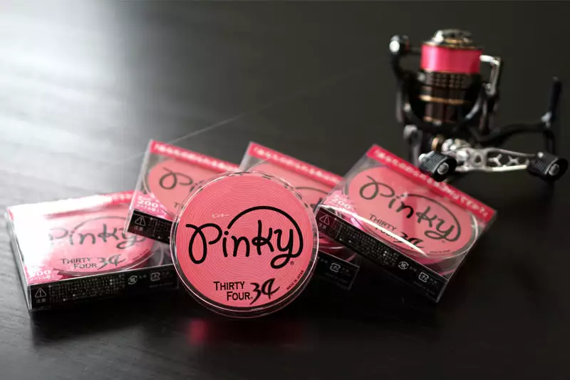 Thirty34Four Pinky Polyester Line 3 Thirty34Four Pinky Polyester Line