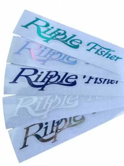 Ripple Fisher Logo Sticker 17cm