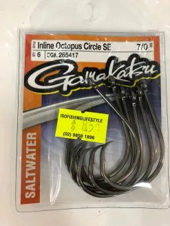 Gamakatsu Inline Octopus Circle SE Hook