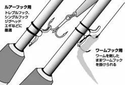 Daiwa Lure Hook Keeper (2 Sizes) -Hot Sale Fishing Rods Shop lurehookholder cut